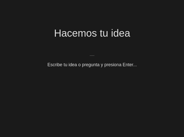 Captura de pantalla del proyecto AgentesGPT